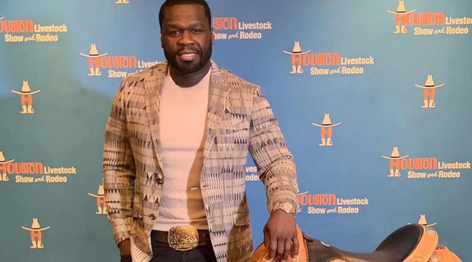 After Meme Madness, Newstonian 50 Cent Is The Toast Of Rodeo Wine Event ...