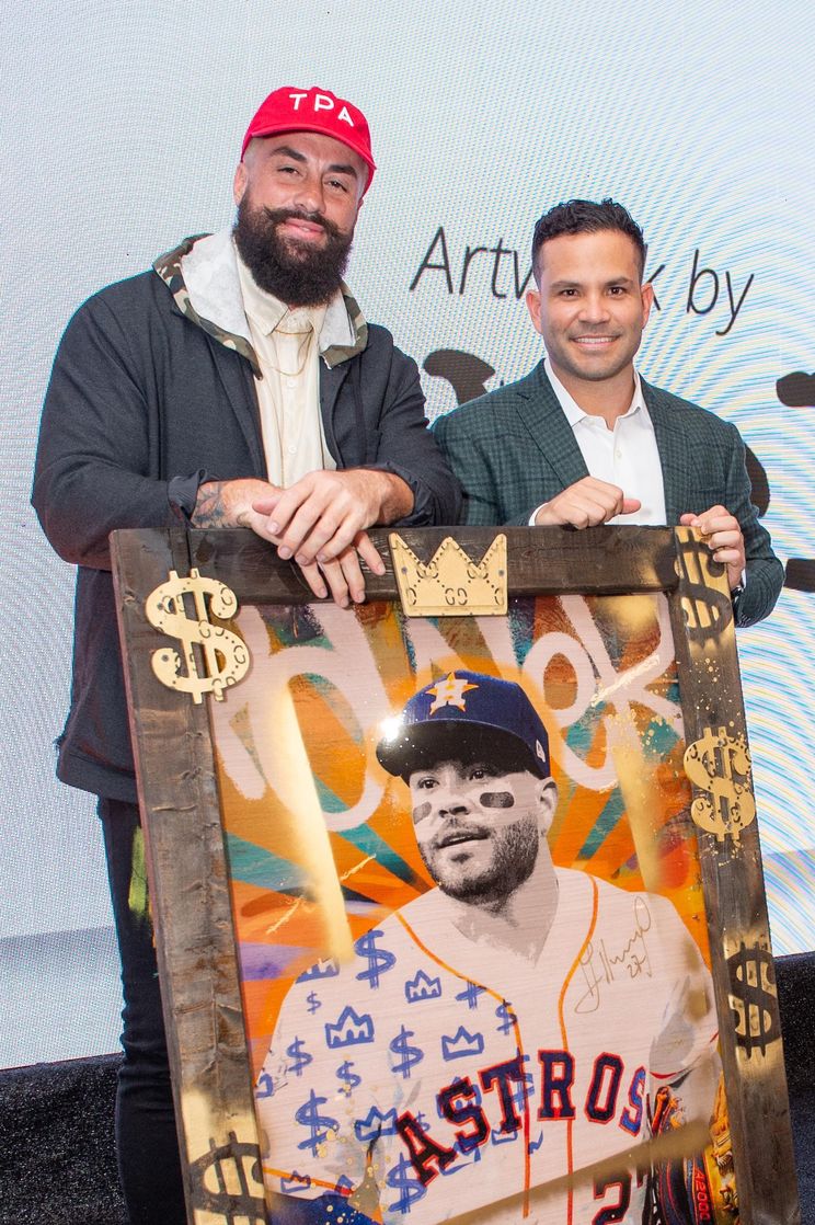 Houston Astros ace throws VIP private party to 'grow' awareness for